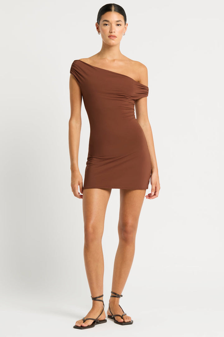 Nixi Mini Dress - Arabica Bare