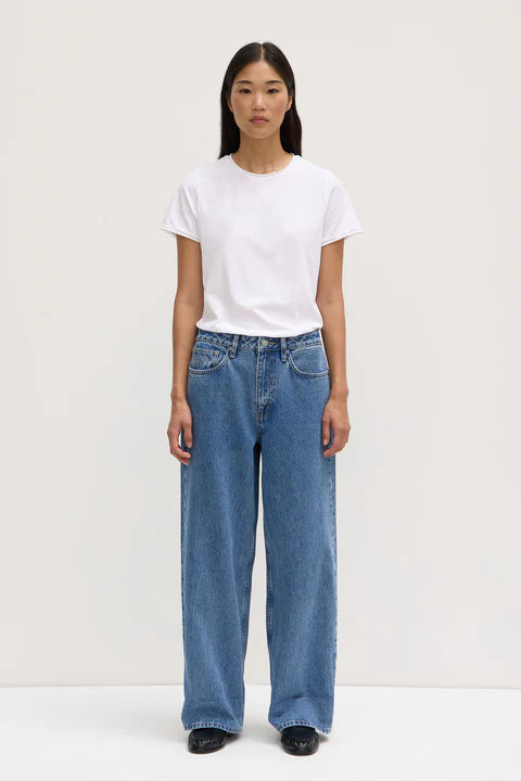 Womens Boyfriend Jean - Dark Stone