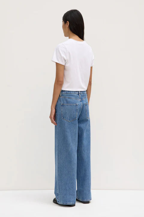 Womens Boyfriend Jean - Dark Stone