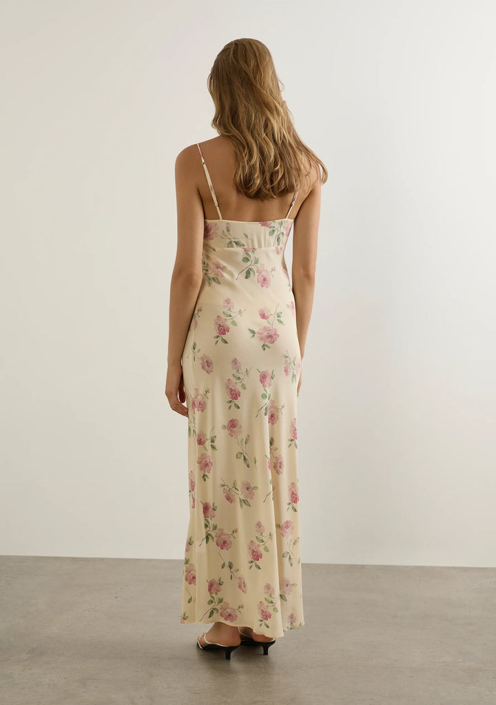 Anne Tie Slip Maxi Dress