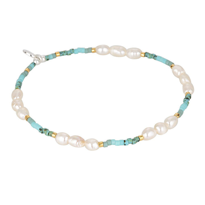 Moonstruck pearl stacking bracelets - Bora Bora