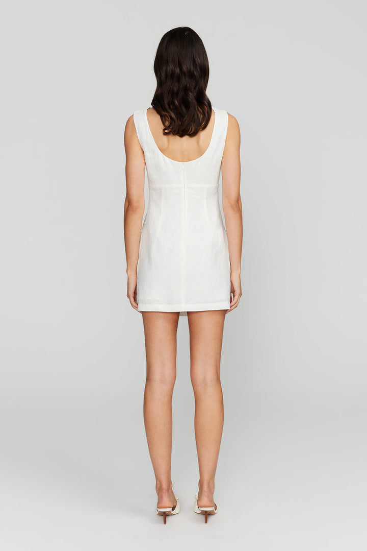 Cat Mini Dress - Ivory