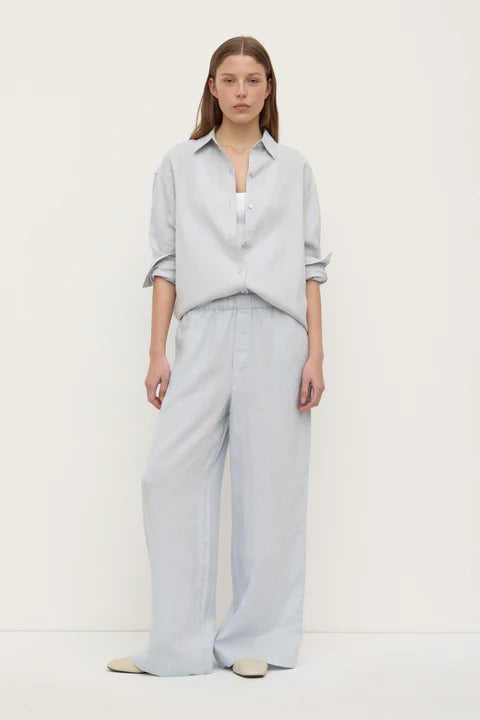 Everyday Linen Pant - Cloud