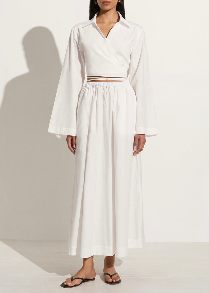 Scanno Skirt - White