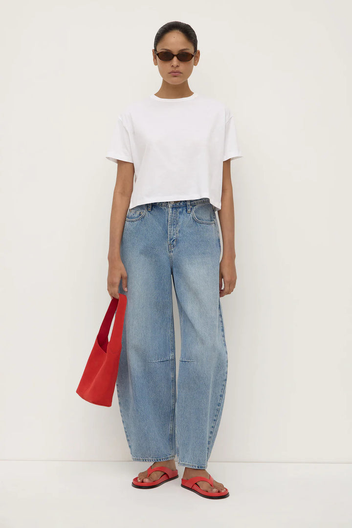 Gia Short Sleeve Tee - White