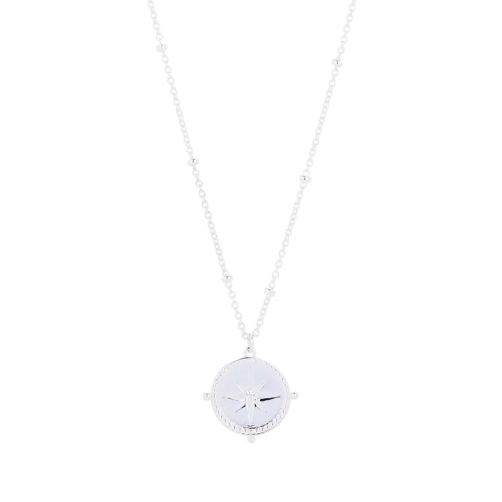 Compass of the Soul Necklace - silver
