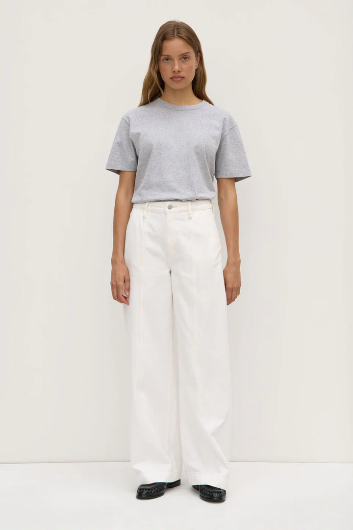Lexi Wide Leg Jean - Vintage White