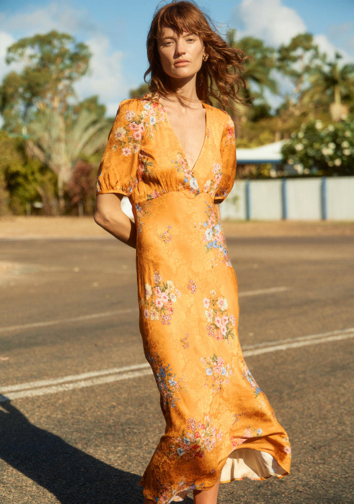 Pamela Midi Dress - Mango Amoure Floral