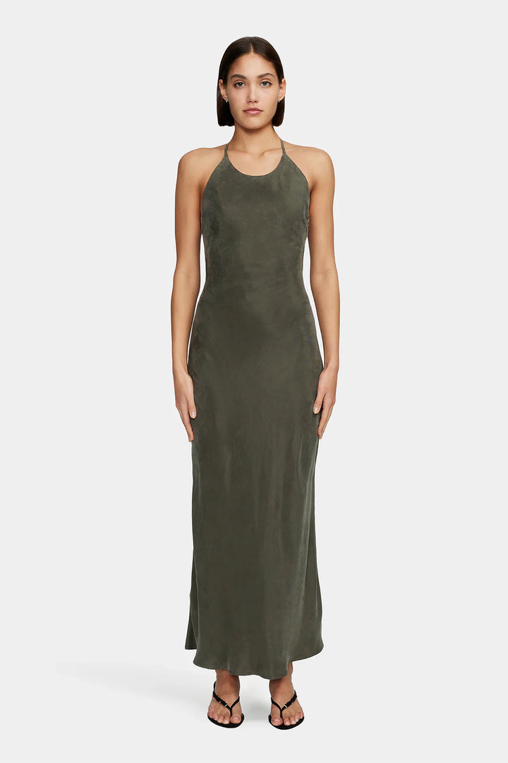Poppy Dress Moss