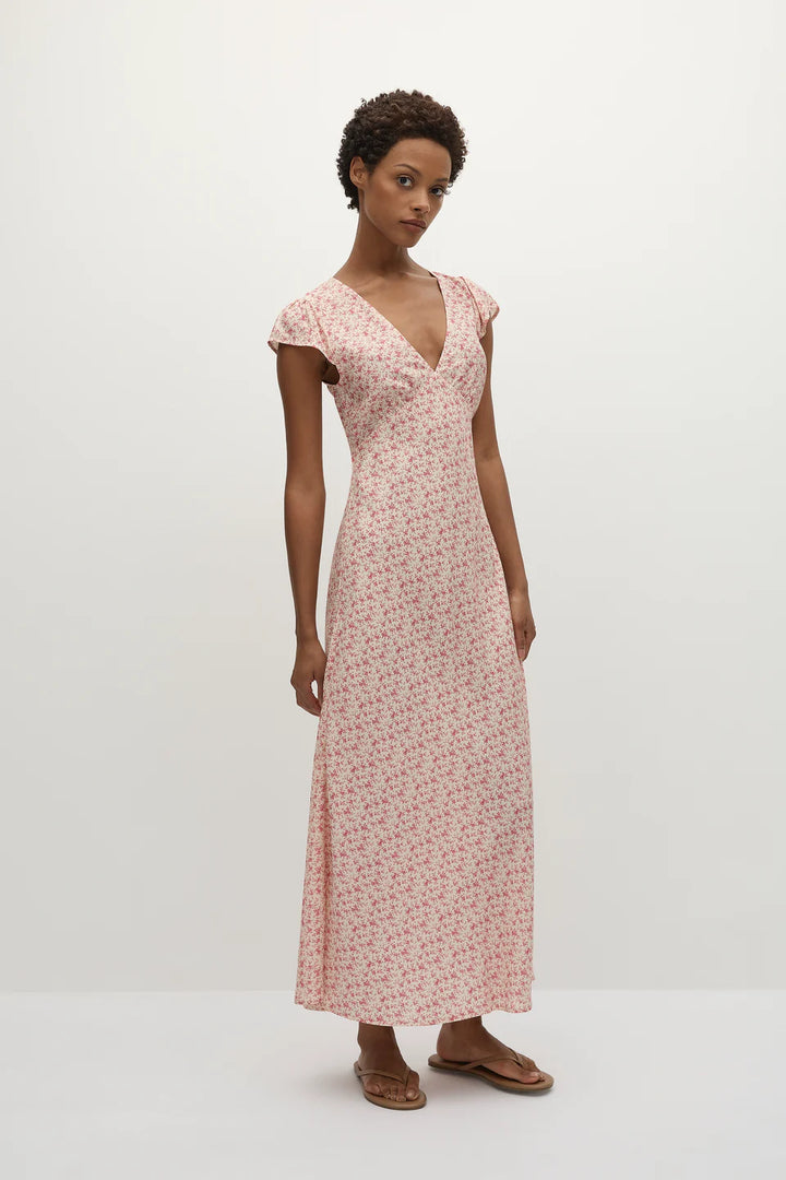 Esson Midi Dress - Sakura Floral