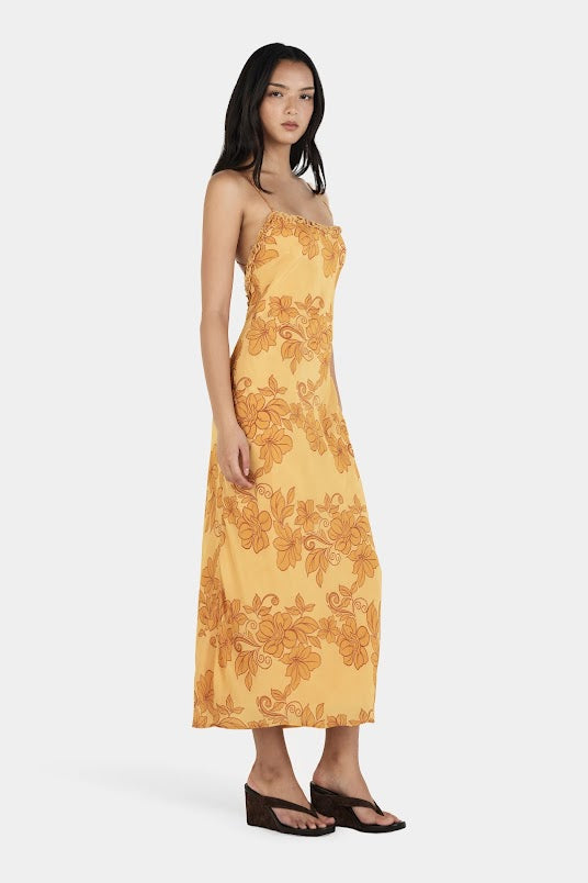Samantha Midi Dress - Rolling Waves Mango
