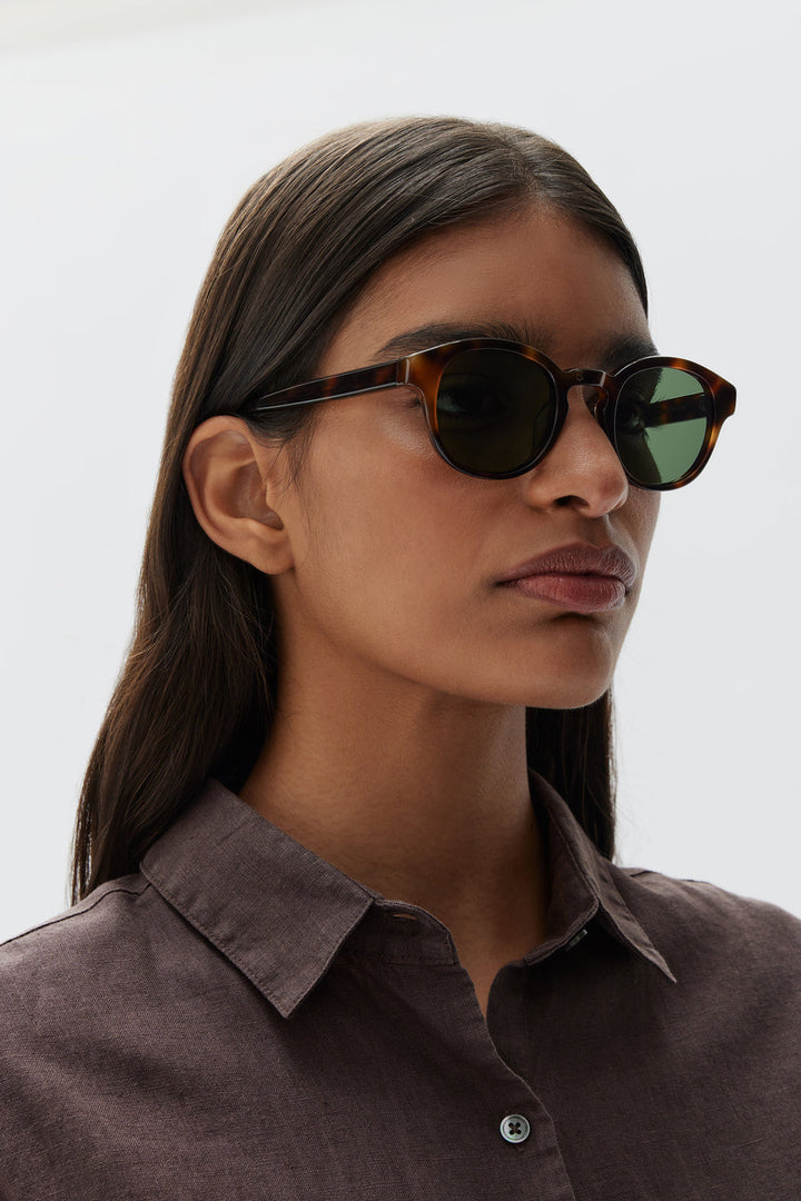 Unisex Round Frame - Tortoise