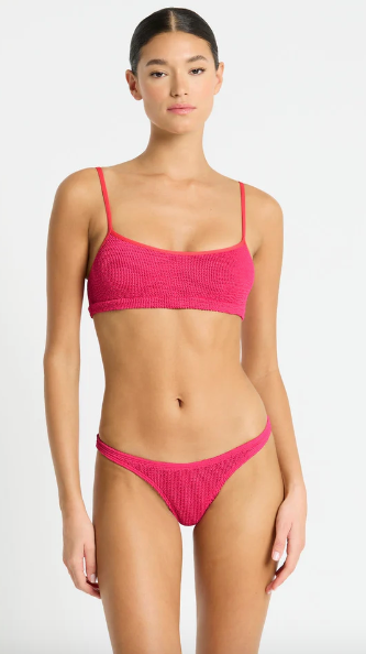 Strap Saint Crop - Raspberry