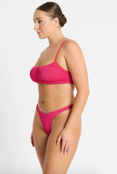 Strap Saint Crop - Raspberry