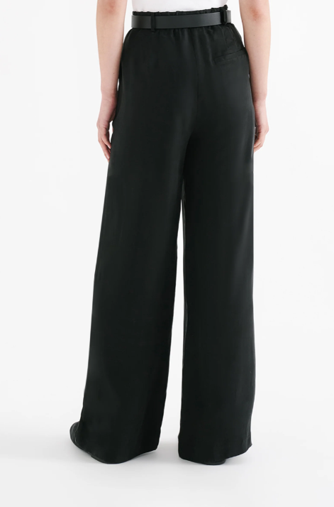 Leah Cupro Pant - Black