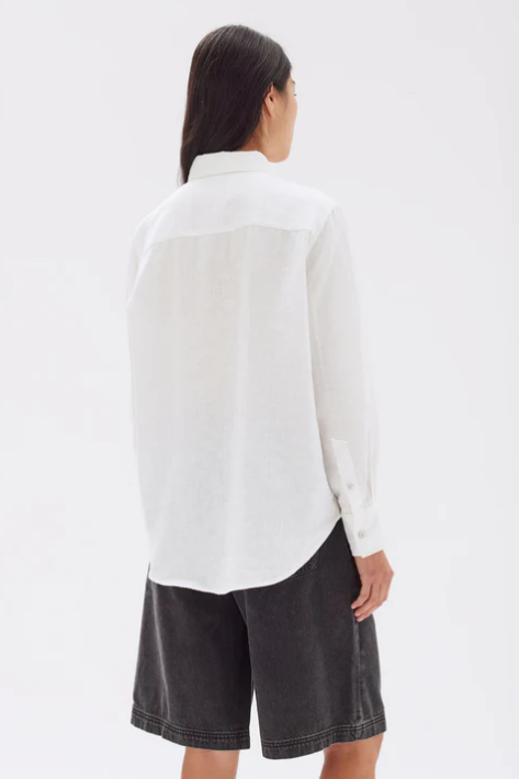 Xander Long Sleeve Shirt - White