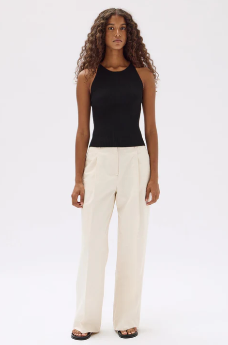 Cass Knit Top - Black