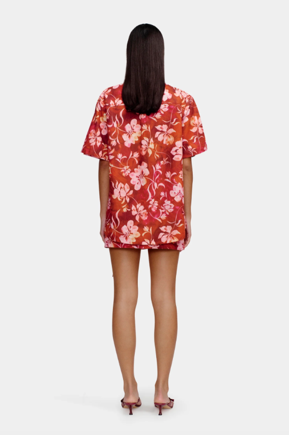 Kelly Wrap Skirt - Cherry Bomb