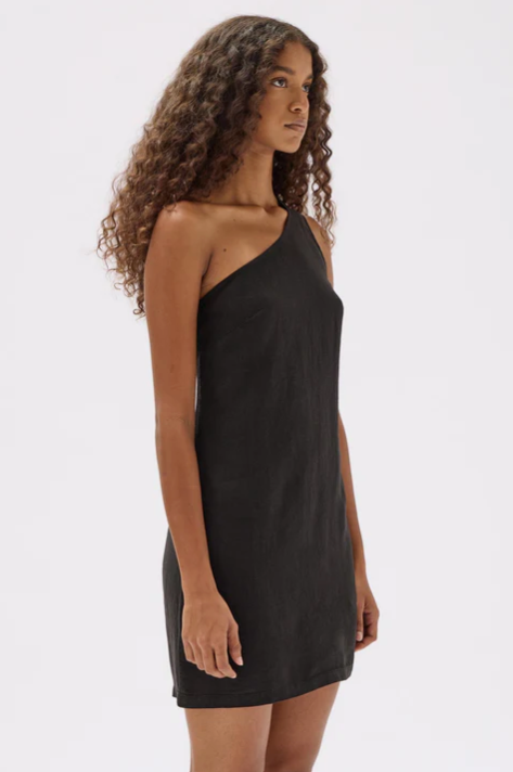 Bonnie Mini Dress - Black