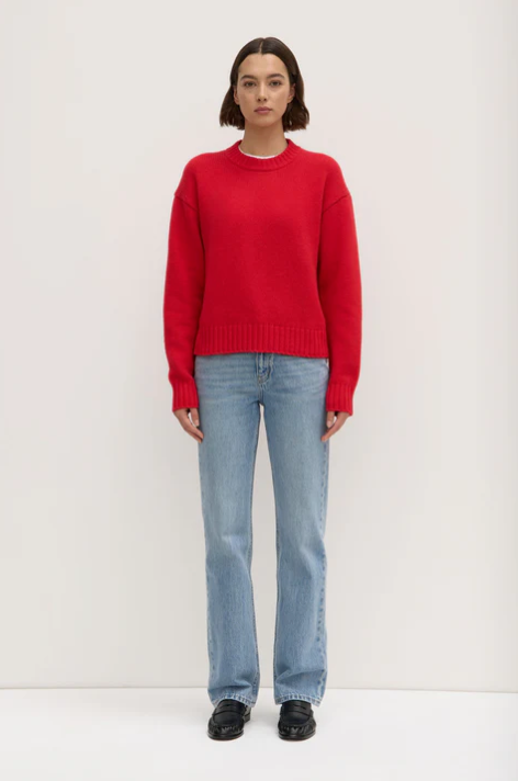 Beau Wool Merino Knit - Goji