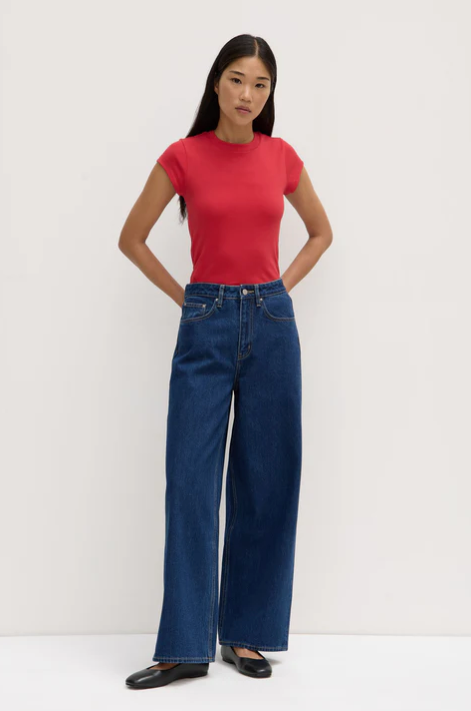 Josie Short Sleeve Tee - Goji
