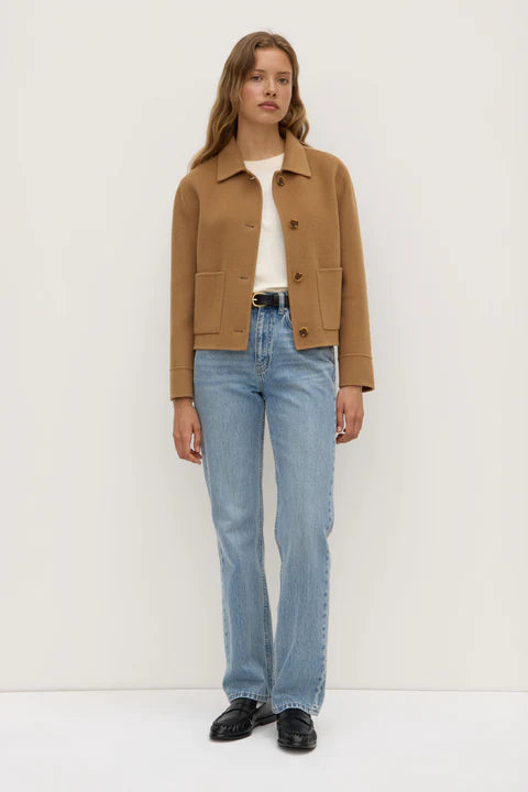 Tasmin Wool Jacket - Camel