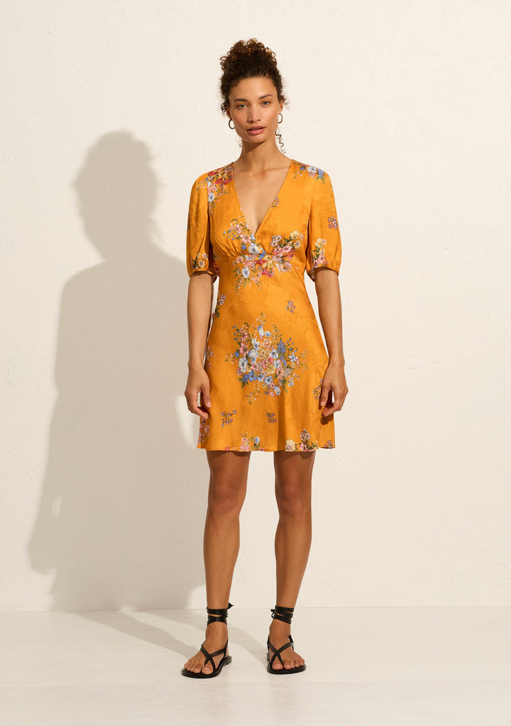 Pamela Mini Dress - Mango Amoure Flora