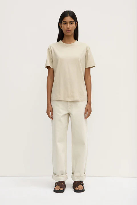 Womens Organic Base Tee - Sandstone