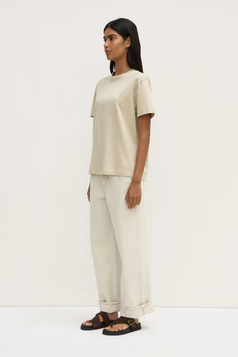 Womens Organic Base Tee - Sandstone