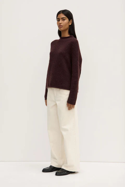 Apolline Knit - Burgundy