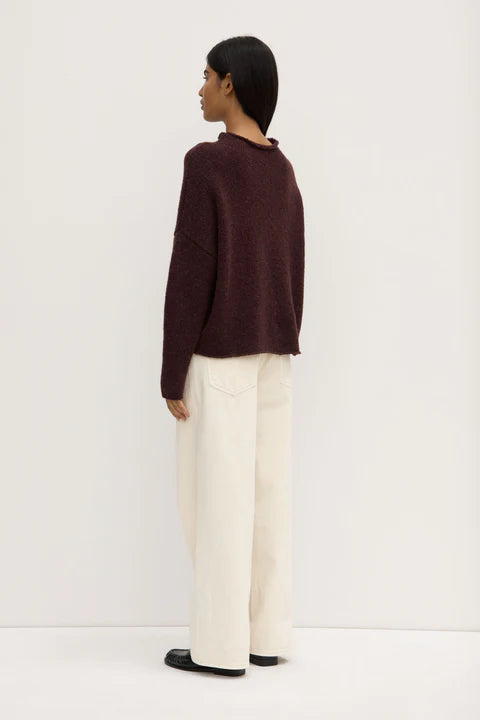 Apolline Knit - Burgundy
