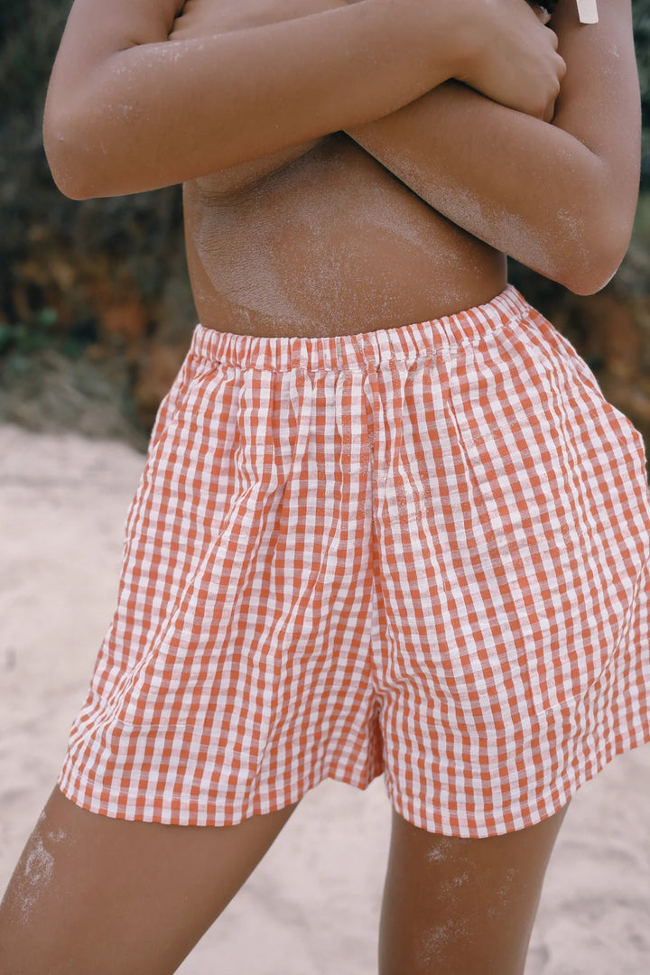 Ava Short - Starburst Gingham