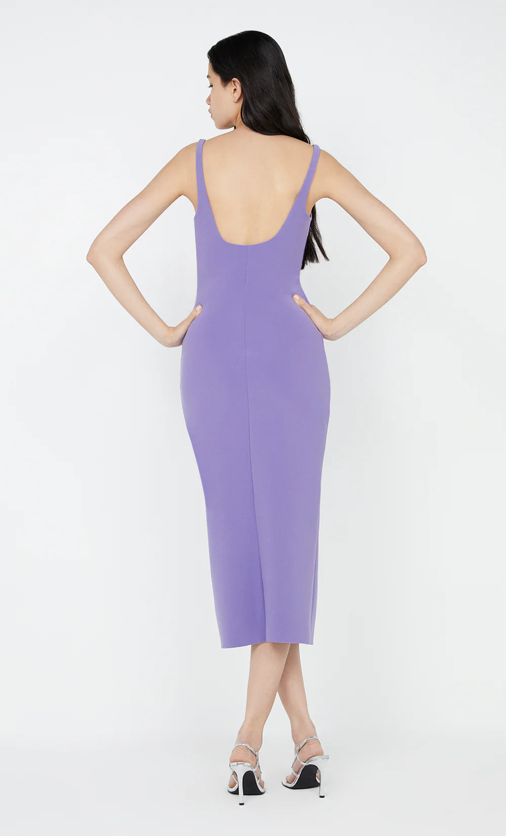 KARINA TUCK MIDI DRESS