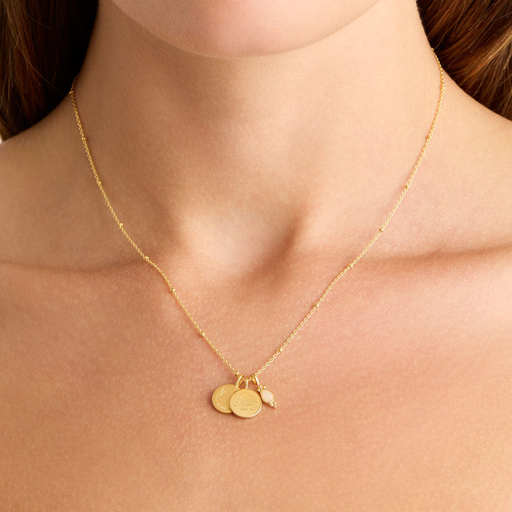 Gold Follow Your Dreams Necklace