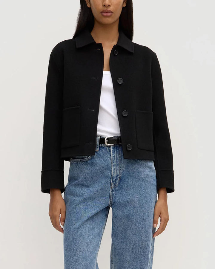 Tasmin Wool Jacket - Black