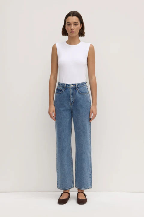 Vintage Straight Jean - Dark Stone