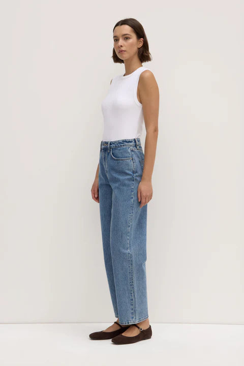 Vintage Straight Jean - Dark Stone