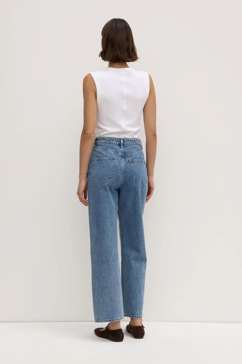 Vintage Straight Jean - Dark Stone