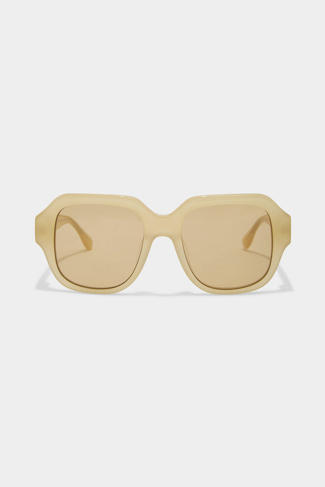 Womens Oversized Sunglasses - Stone