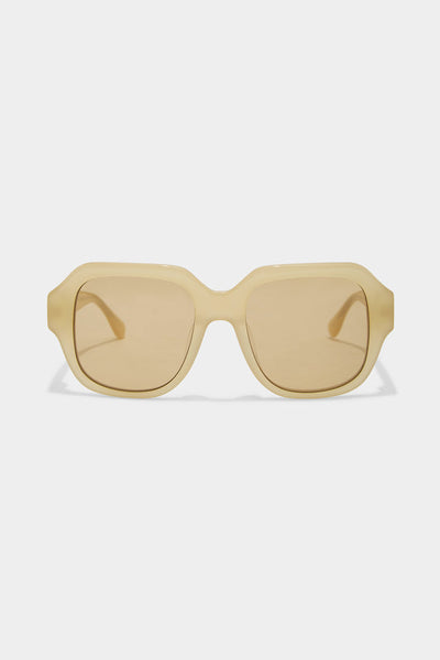 Womens Oversized Sunglasses - Stone