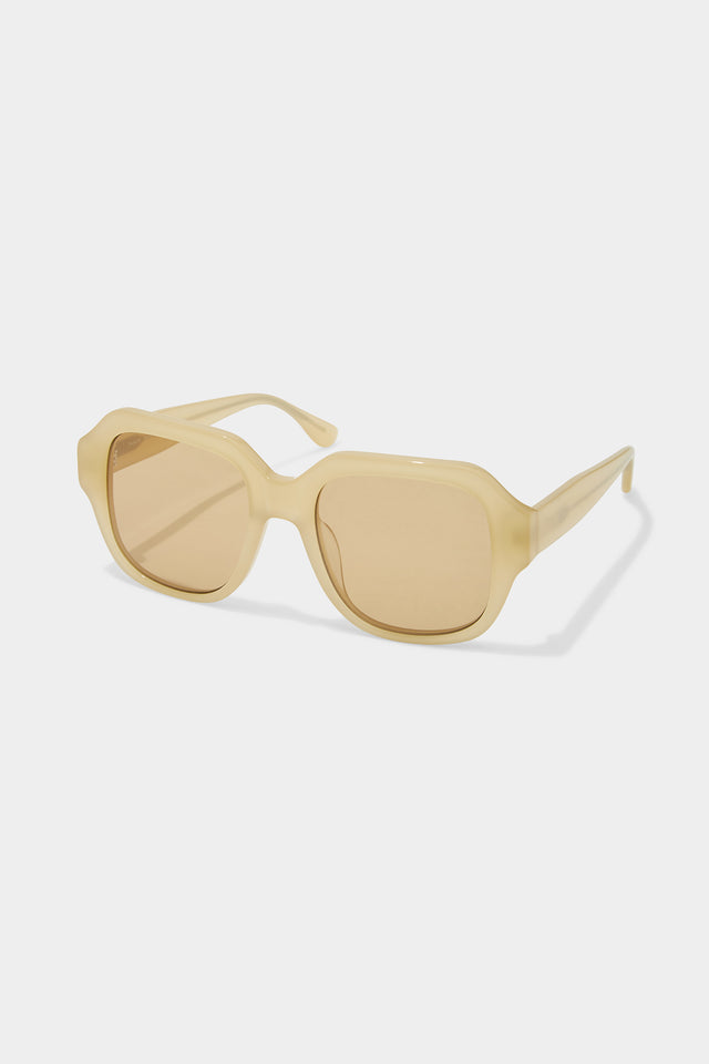 Womens Oversized Sunglasses - Stone