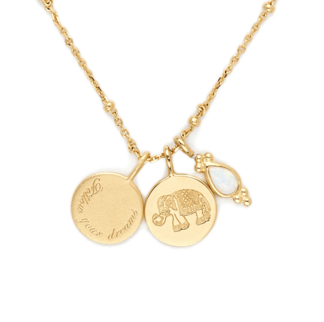 Gold Follow Your Dreams Necklace